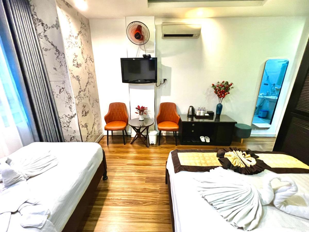 Dda Hotel District 1- Bui Vien-De Tham Walking Street Ho Chi Minh-staden Exteriör bild
