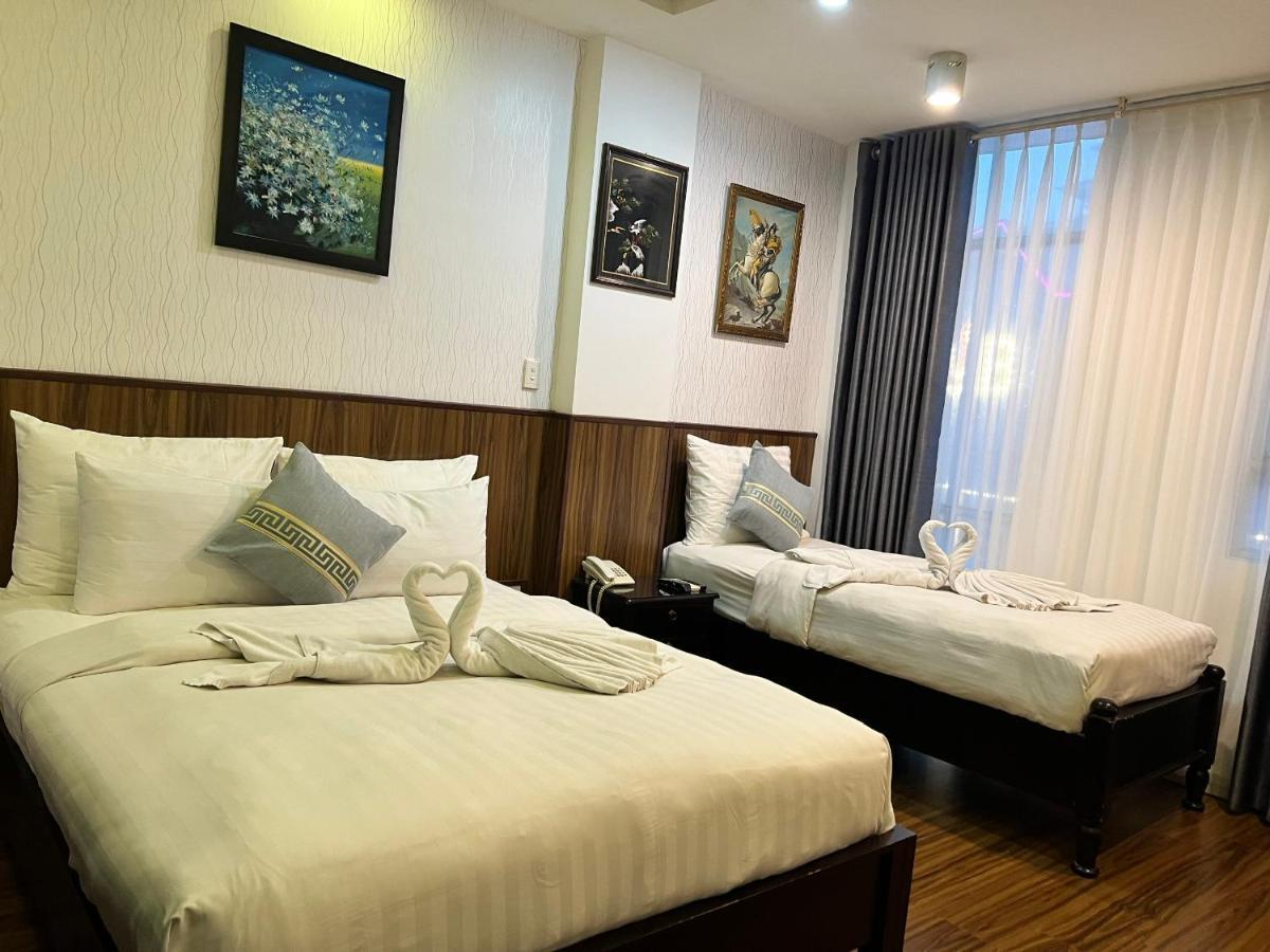 Dda Hotel District 1- Bui Vien-De Tham Walking Street Ho Chi Minh-staden Exteriör bild