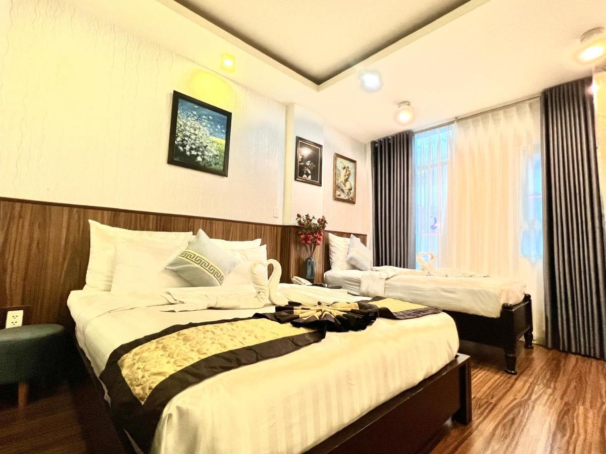 Dda Hotel District 1- Bui Vien-De Tham Walking Street Ho Chi Minh-staden Exteriör bild