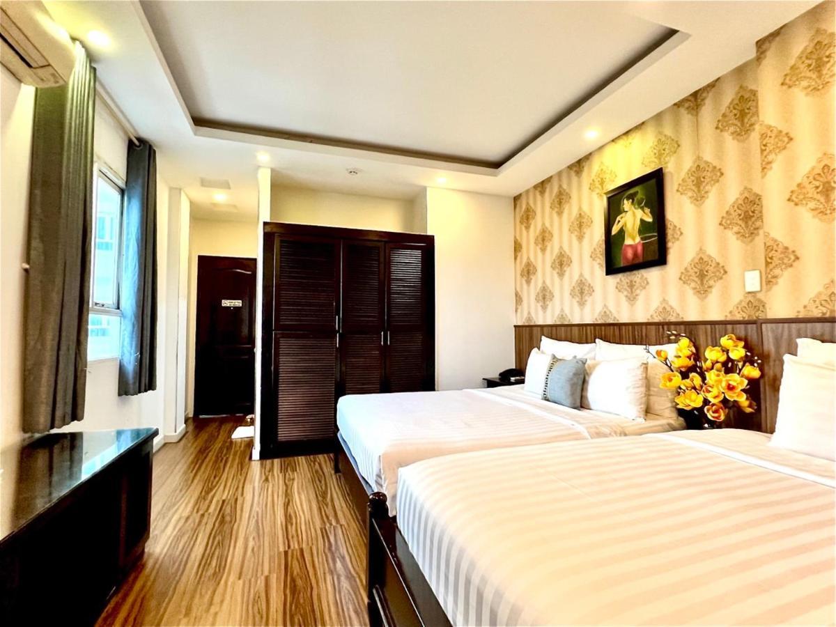 Dda Hotel District 1- Bui Vien-De Tham Walking Street Ho Chi Minh-staden Exteriör bild